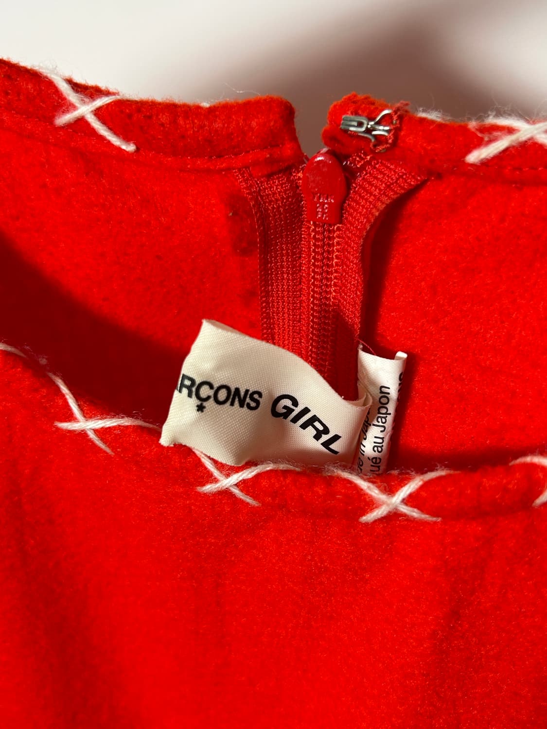 Comme Des Garcons Girl Wool Dress 상품이미지3