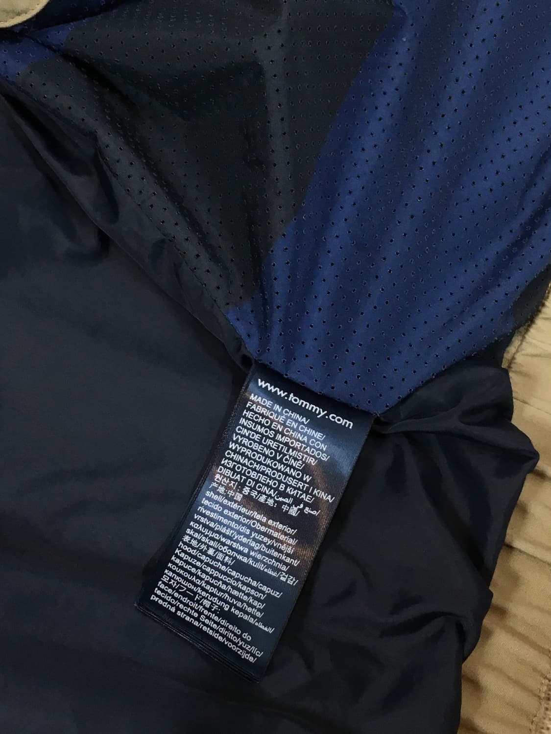 타미힐피거 아이콘 컬러 블럭 자켓 상품이미지9