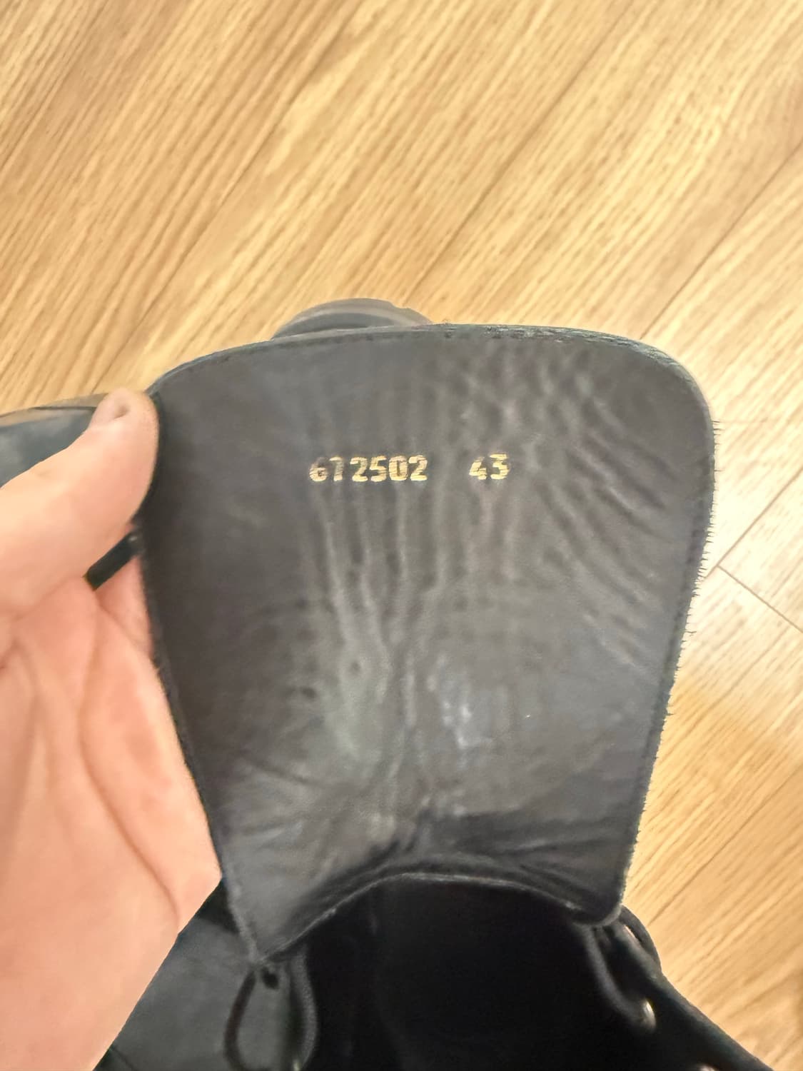 발렌시아가 불도저 부츠 상품이미지6