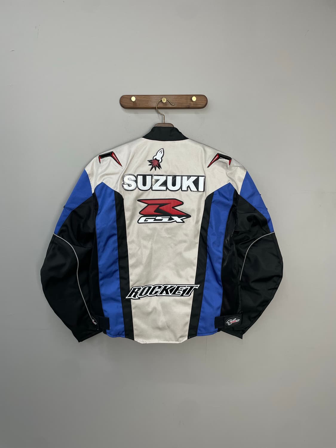 스즈키 요시무라 레더 레이싱 자켓 H1798 상품이미지6