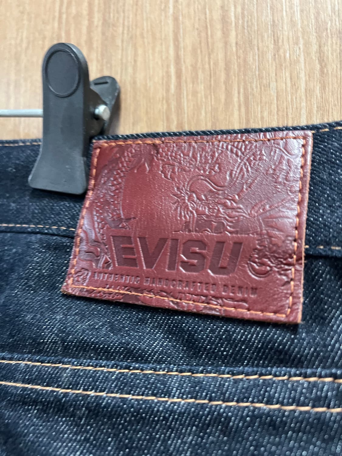 Evisu 에비수 백 로고 데님 상품이미지2