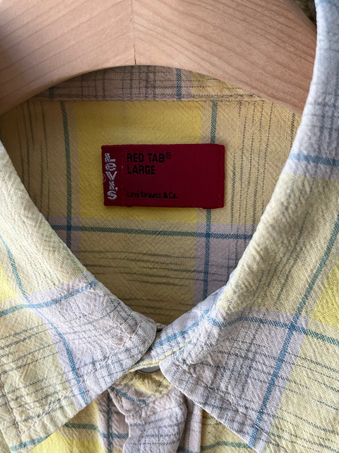Levi's Western Check Pattern Shirt 상품이미지6