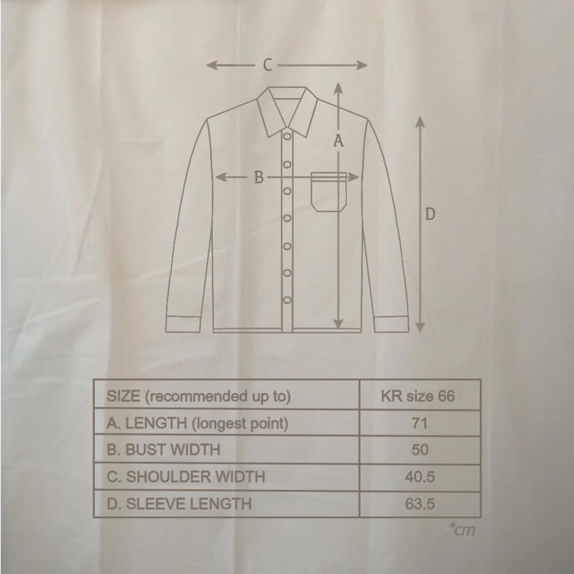 아네스베 레오파드 오버핏 셔츠 상품이미지4