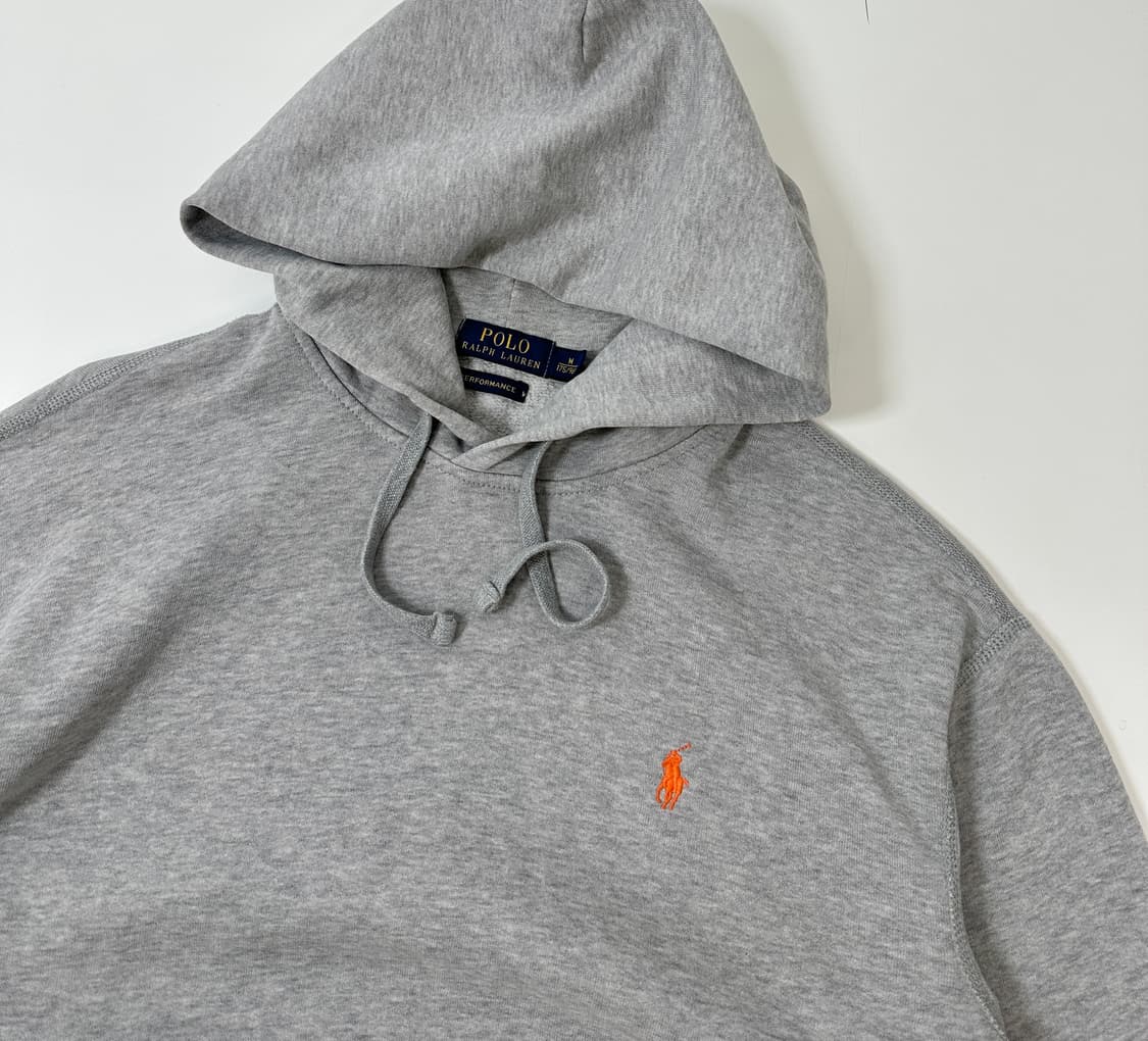 폴로 그레이 후드 오버핏  상품이미지7