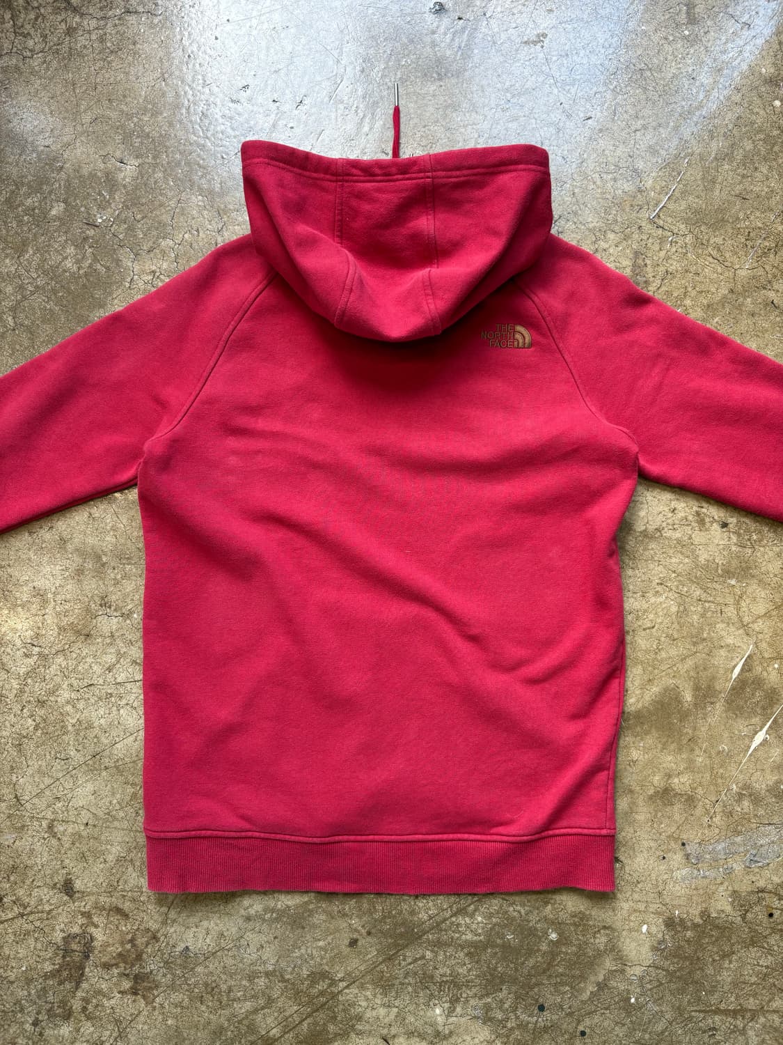 노스페이스 레드 부클 자수 빈티지 후디 상품이미지6