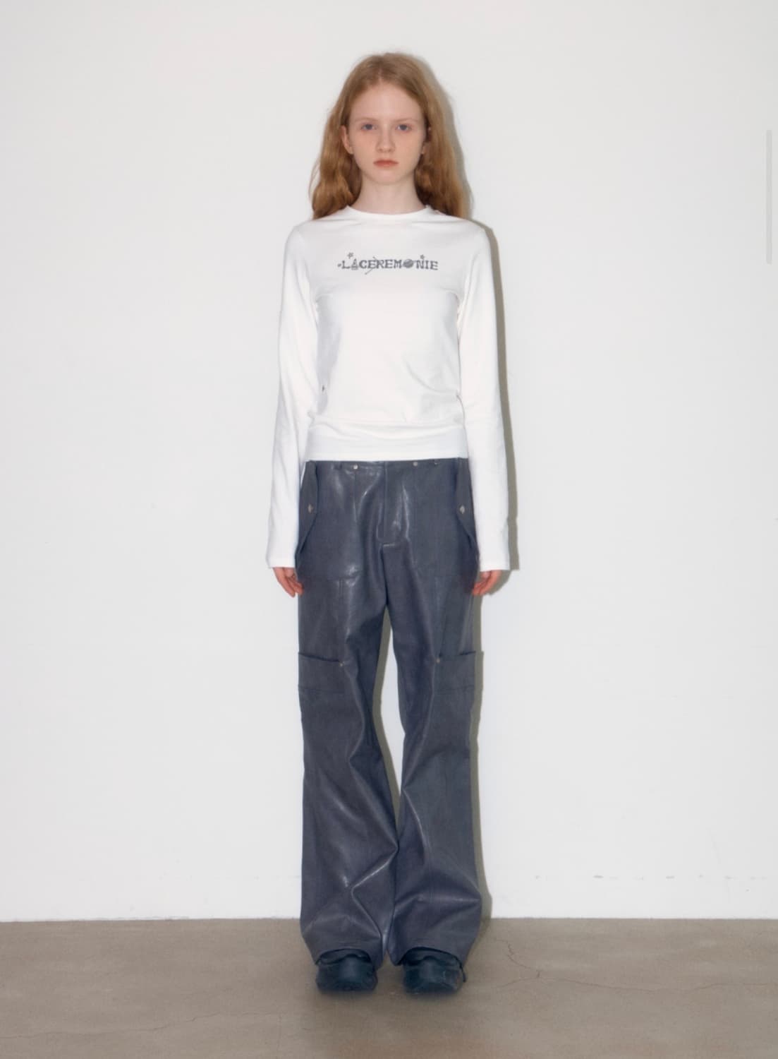 라세레모니 LCM 로고 긴팔 티셔츠 상품이미지2