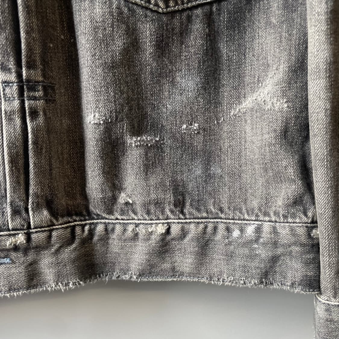 네이버후드 새비지 스톡맨 타입2 데님자켓 상품이미지4