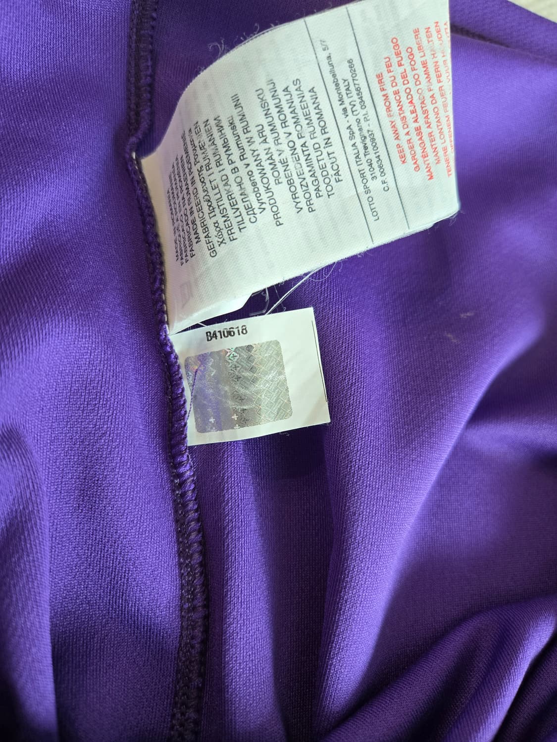 피오렌티나 2011 요베티치 마킹 유니폼 상품이미지3