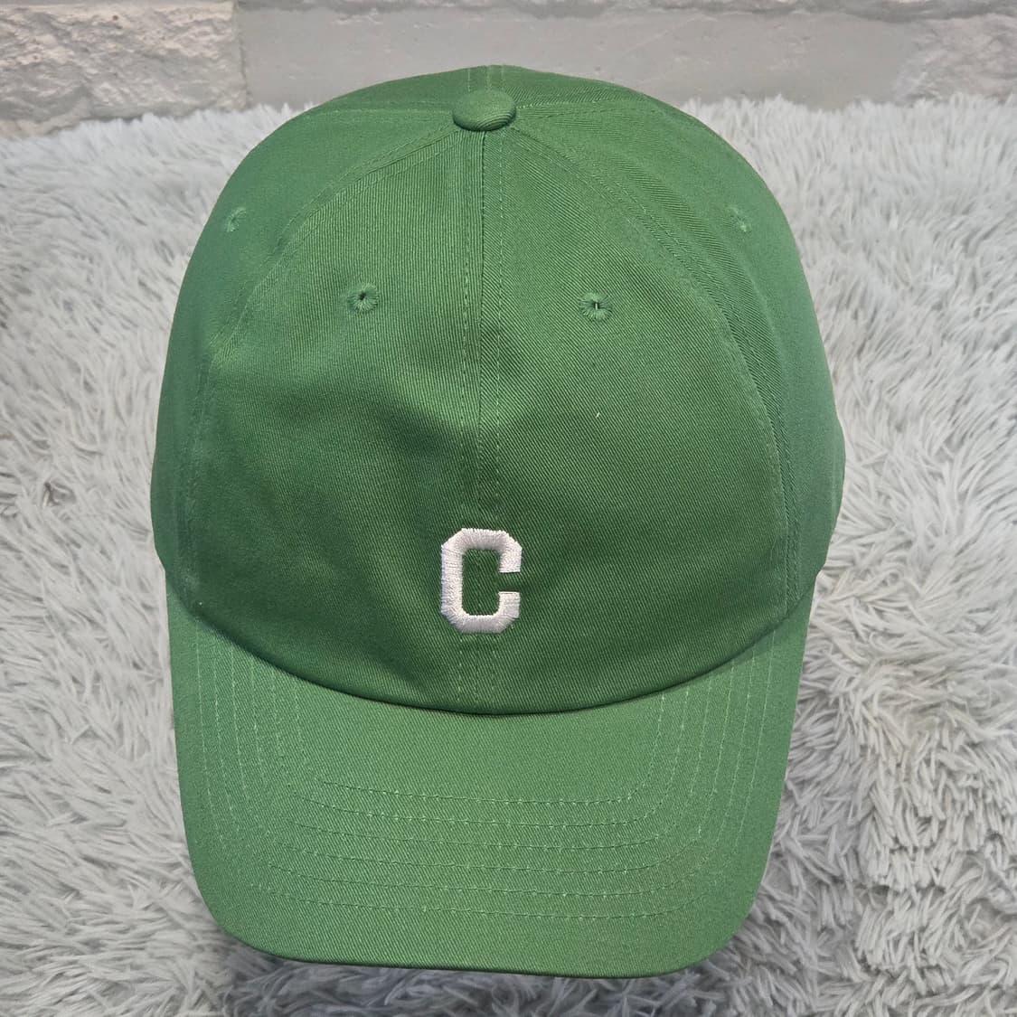 p6-10:커버낫 C 로고 코튼 볼캡 민트그린 56-59cm 상품이미지1