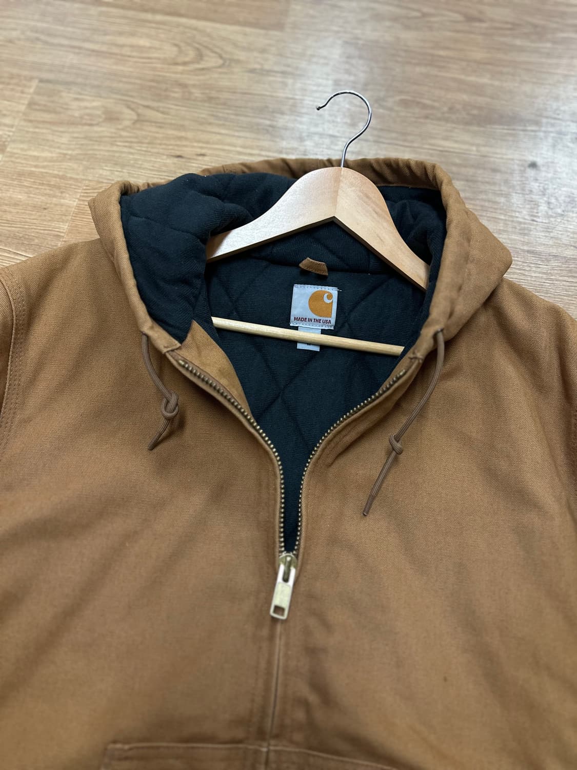 (M)칼하트 USA 액티브 자켓 J140 브라운  상품이미지2