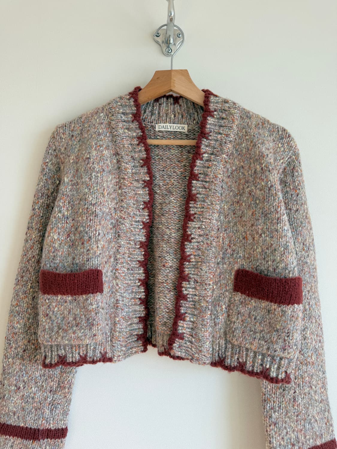 Pre owned 크롭 가디건 상품이미지2