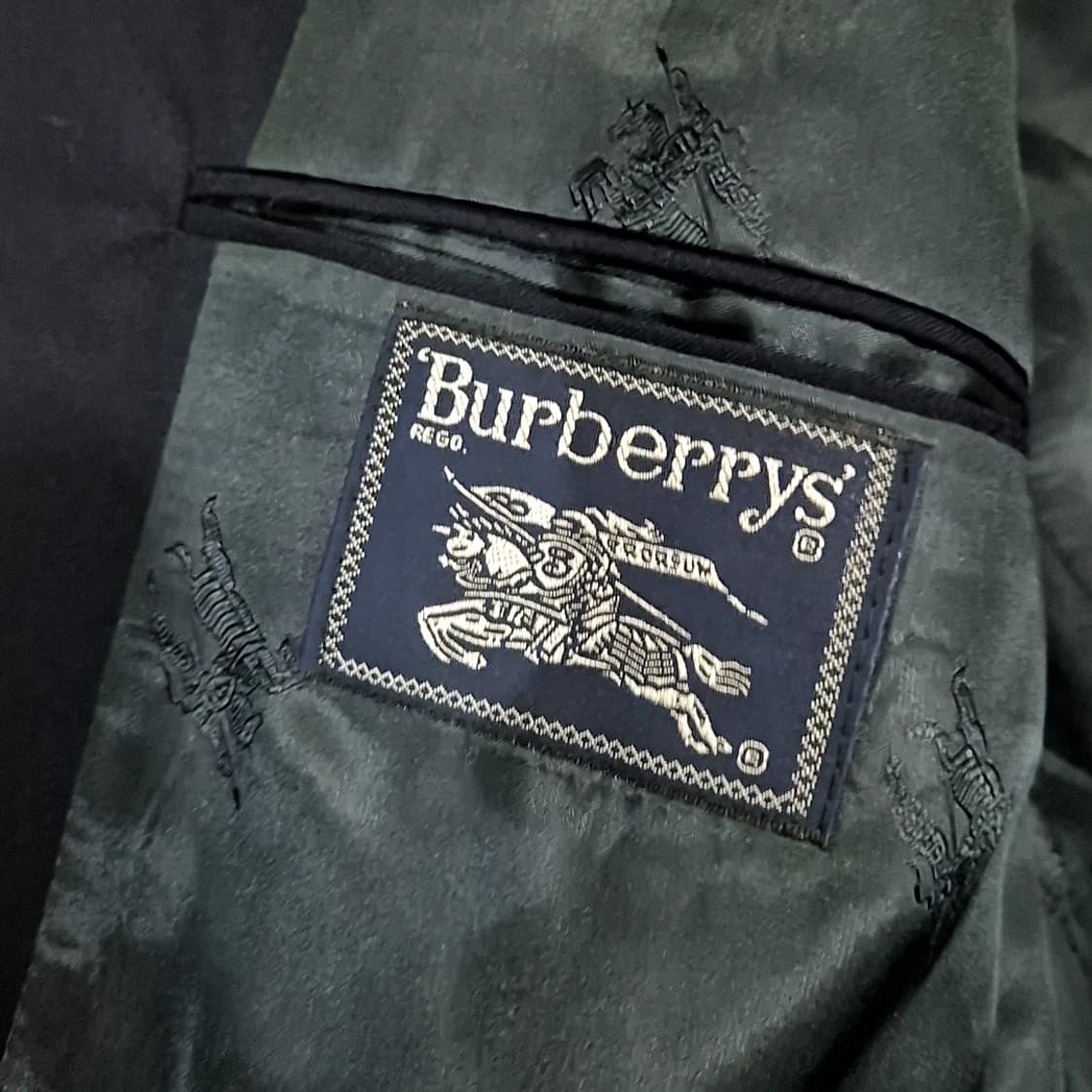 버버리 더블 브레스티드 블레이져 상품이미지5