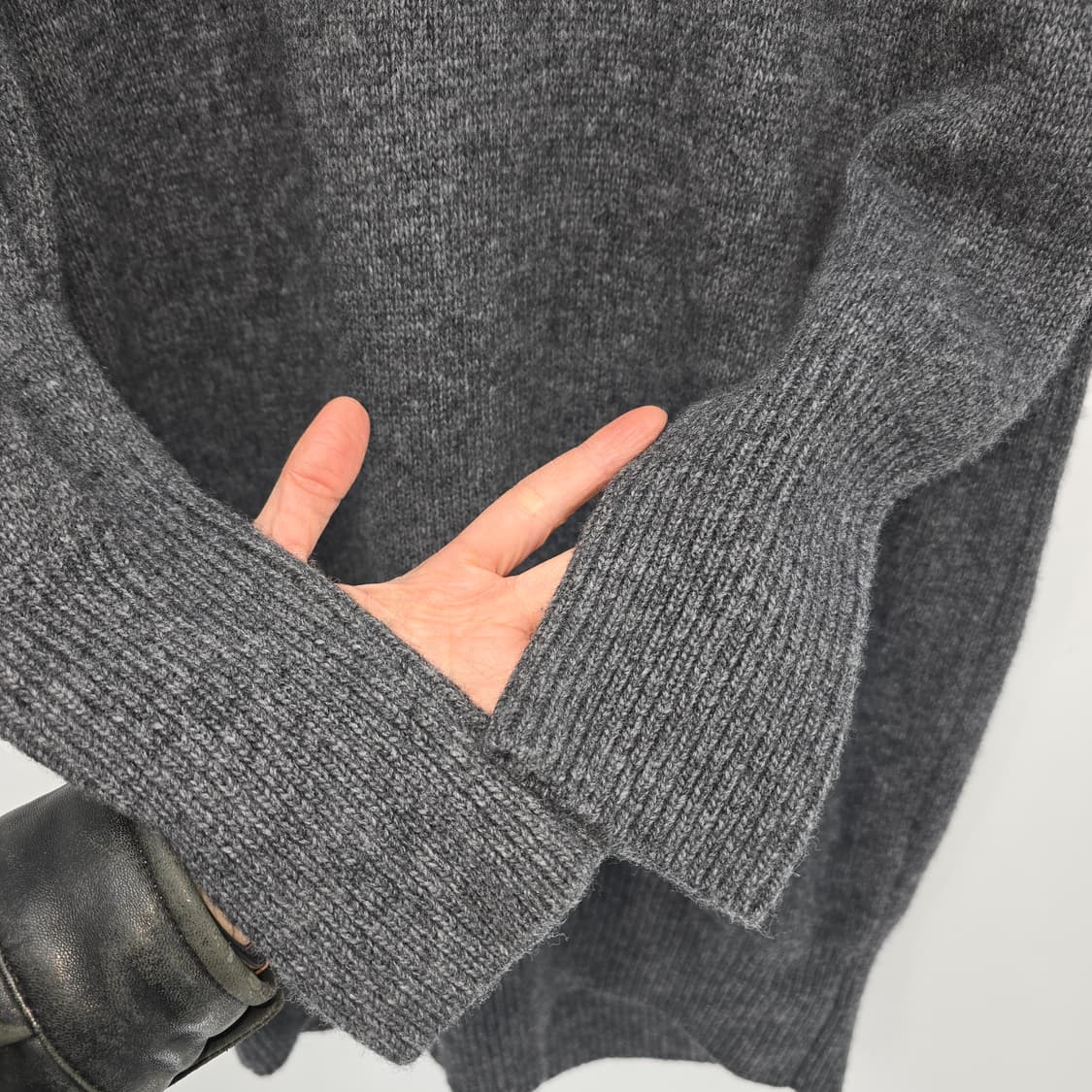 MOGG PINK 울 캐시미어 혼방 니트 원피스 상품이미지4