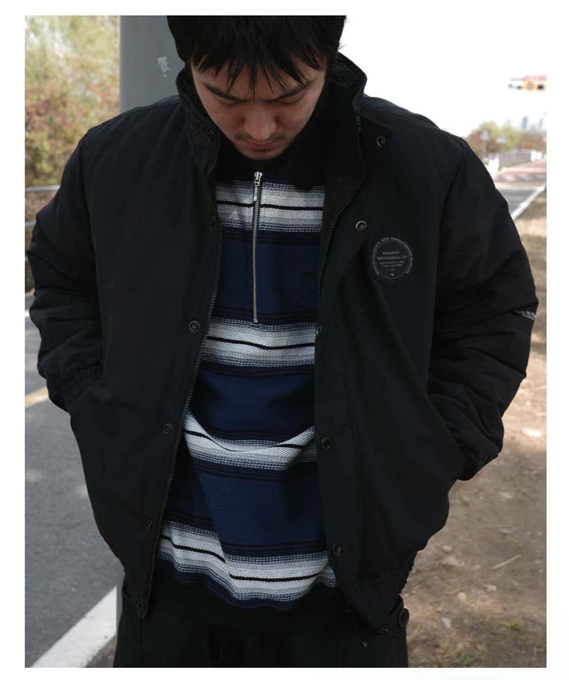 Rats 블랙 트랙 자켓 새제품 XXL 상품이미지7