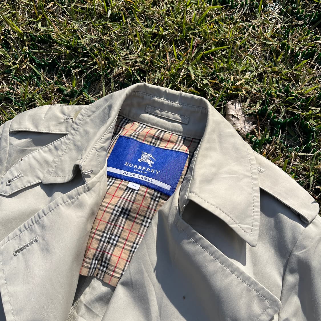 BURBERRY Trench coat ( BLUE LABEL) 상품이미지5