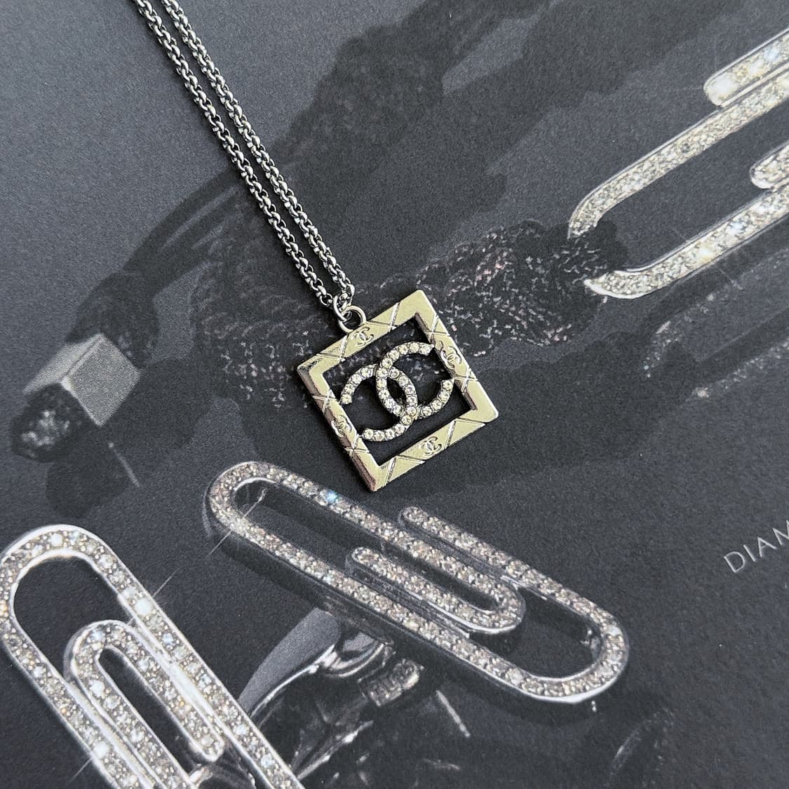 샤넬 코코 프레임 목걸이 상품이미지2
