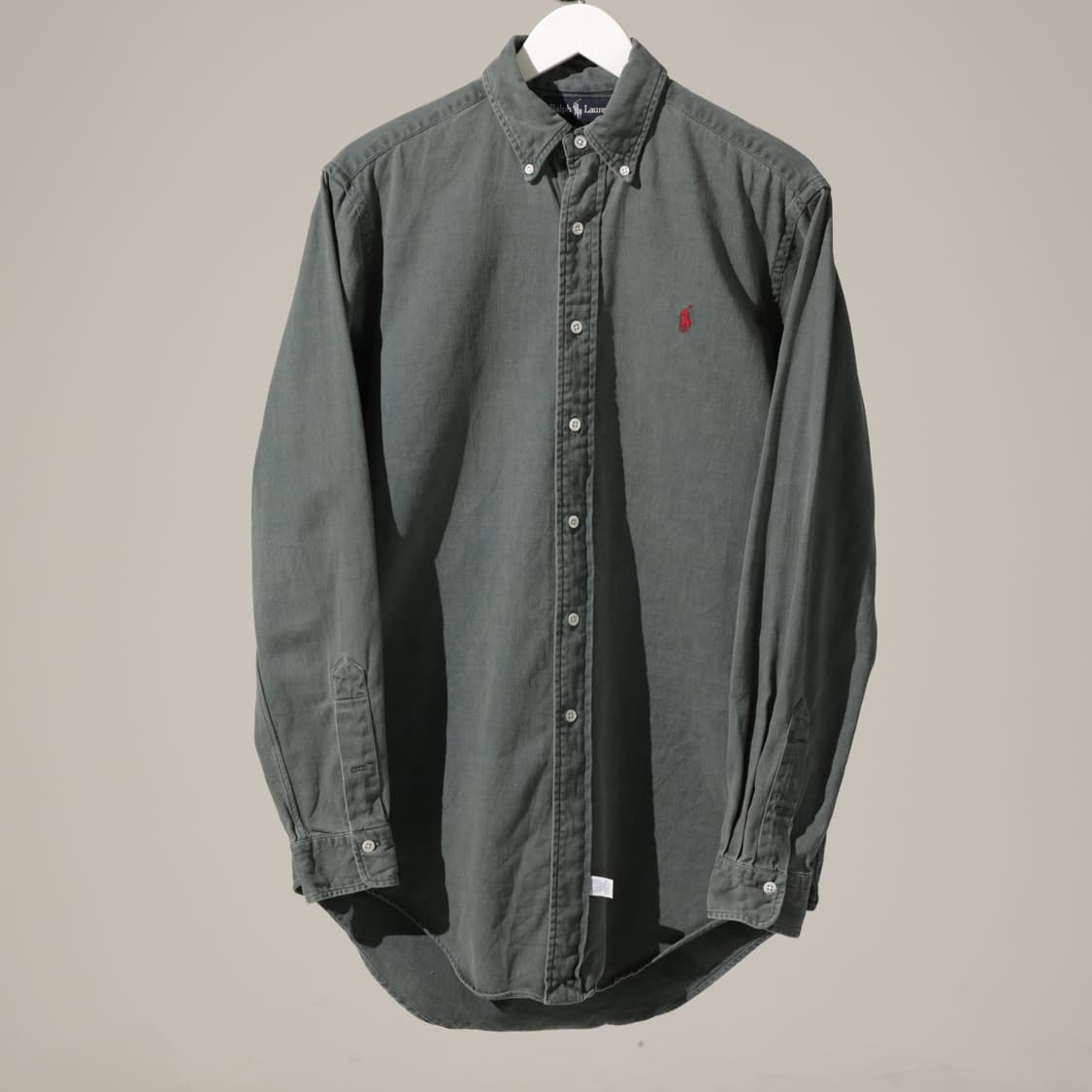 80's USA MADE 폴로 랄프로렌 버튼 다운 셔츠 상품이미지1