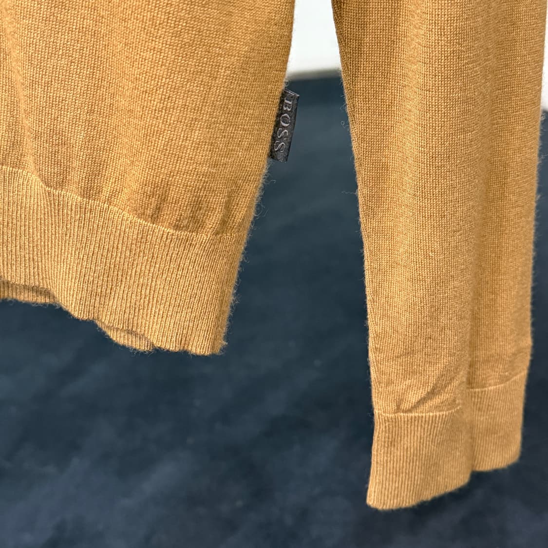 [M] 휴고보스 슬림핏 터틀넥 니트 스웨터  상품이미지5