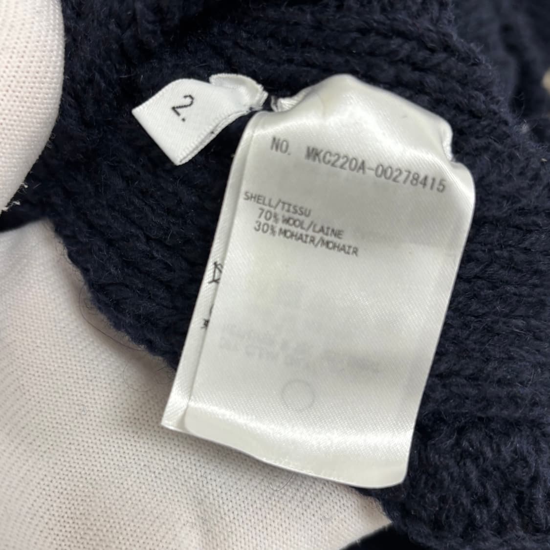 [2]톰브라운 사선완장 아란케이블 가디건 상품이미지4