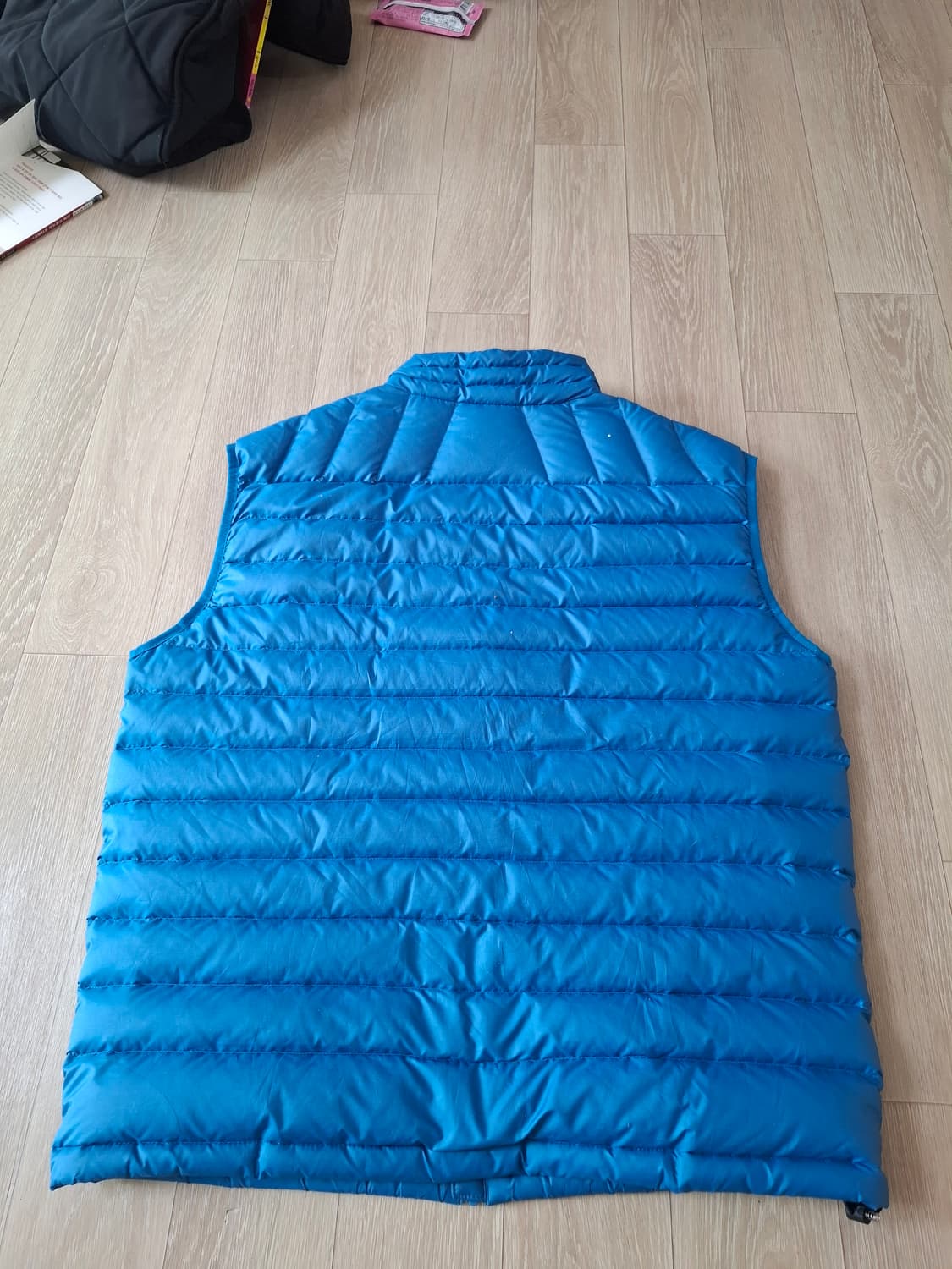 L 파타고니아 다운 스웨터 패딩 베스트 블루 상품이미지7