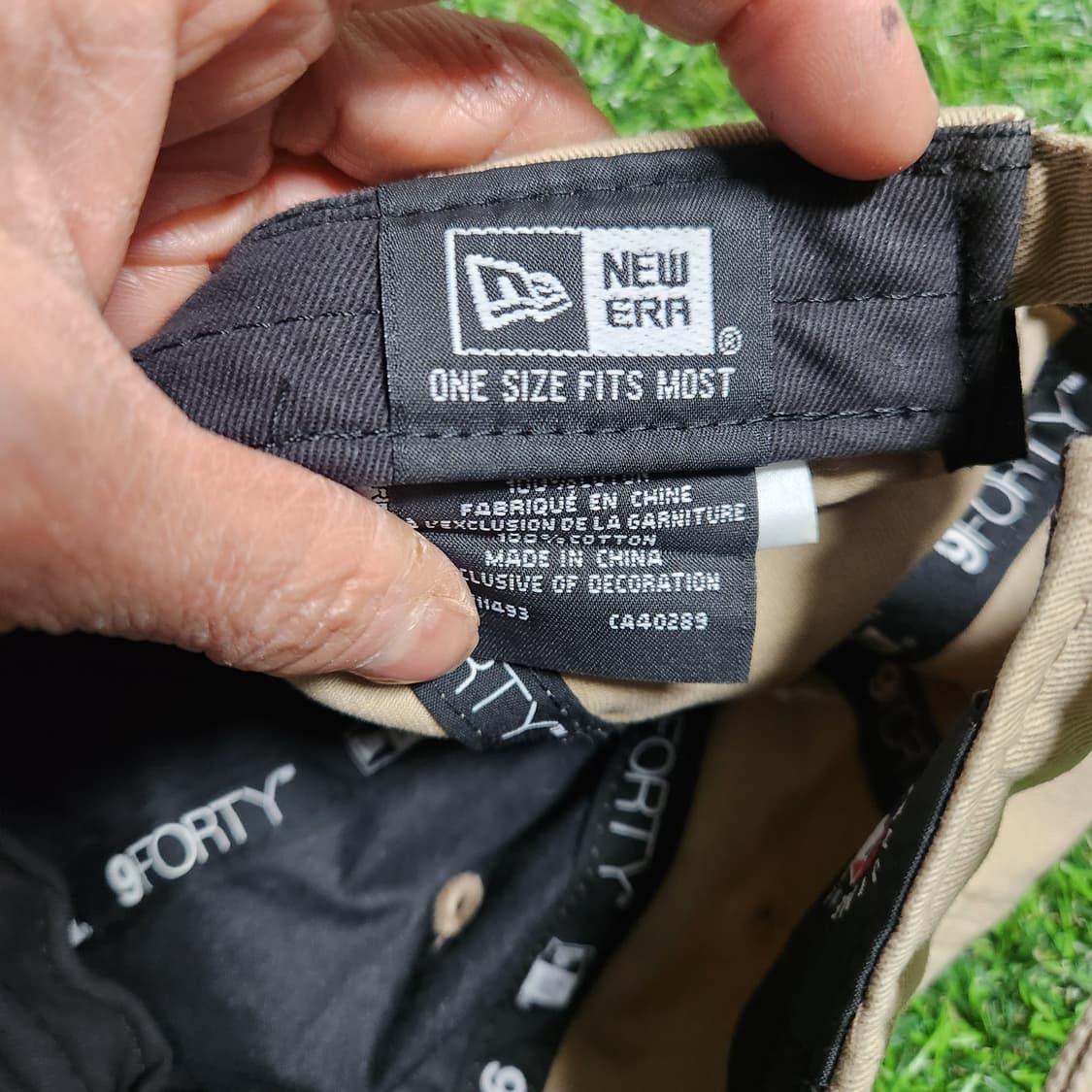 뉴에라 NY 양키스 9FORTY 베이지 볼캡 상품이미지6