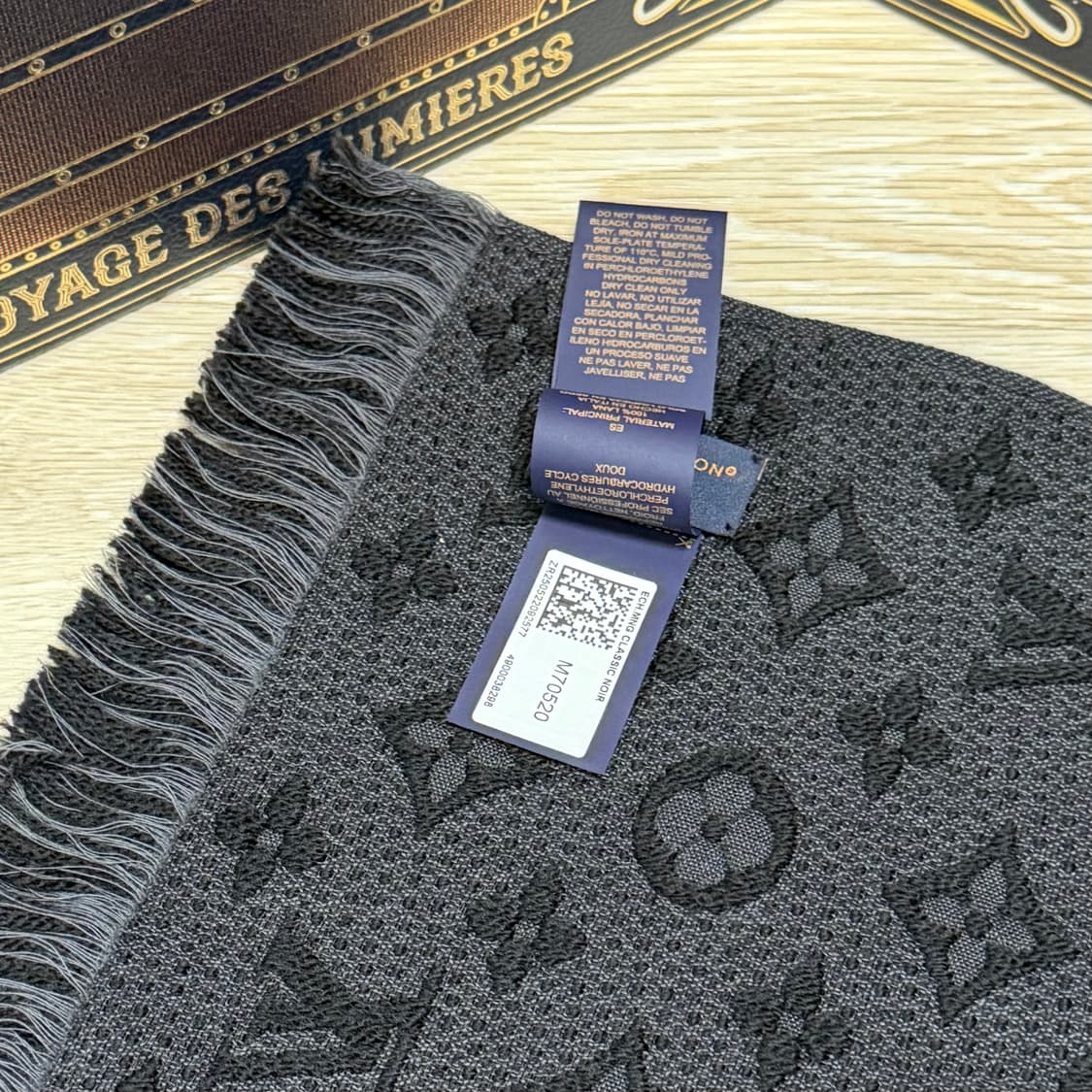 [미사용/선물가능] 루이비통 모노그램 클래식 머플러 목도리 풀구성 상품이미지7