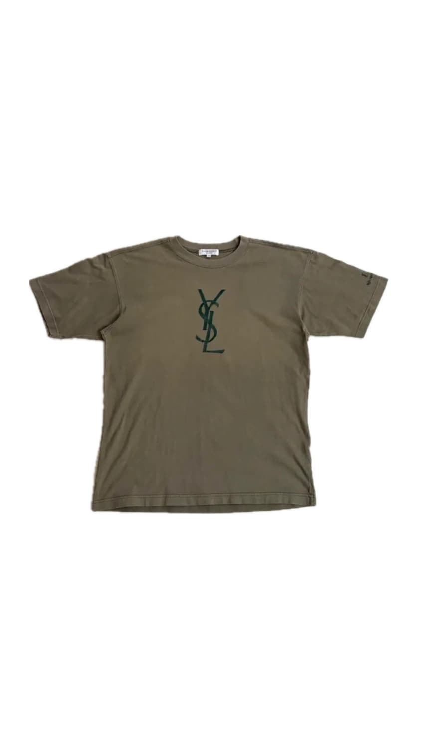 Ysl pour homme 90s 자수로고  t shirt (m) 상품이미지1