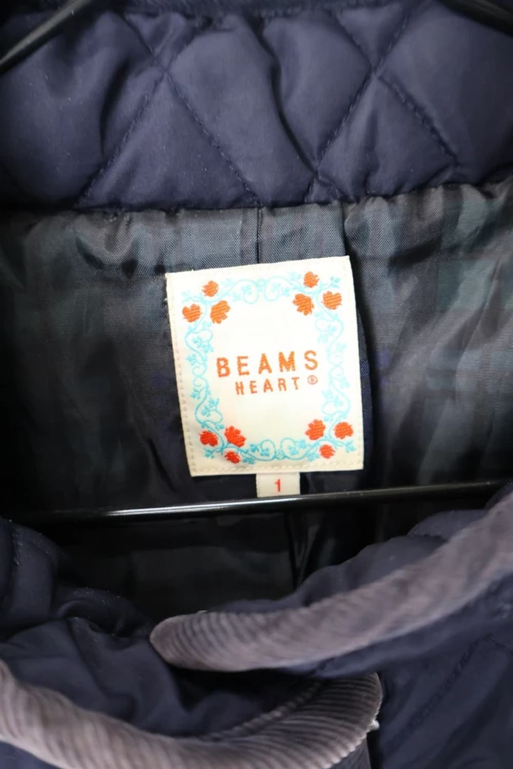 BEAMS HEART Slim Quilted Long Jacket 상품이미지6