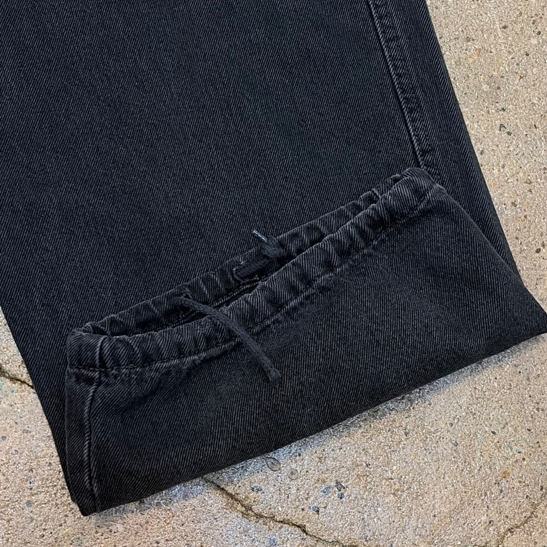 USA 빈티지 리바이스 94배기 블랙진 카고 청바지 상품이미지5