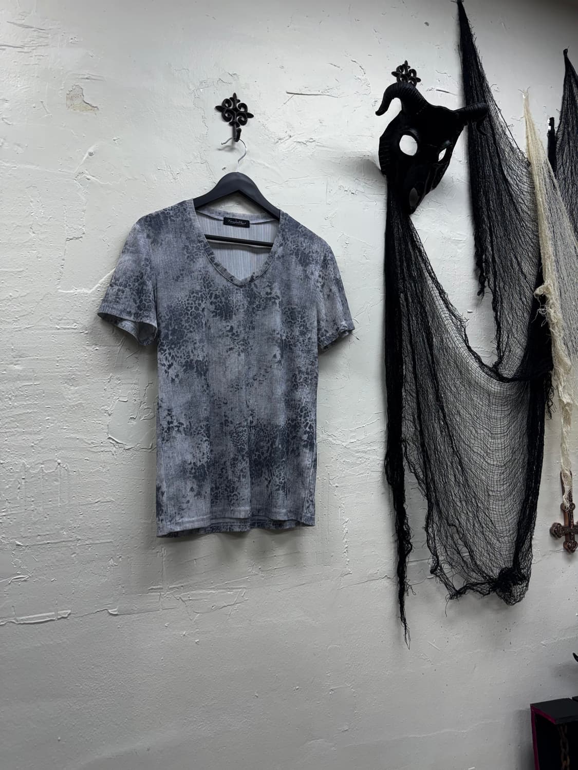 Tornado mart 00s leopard pattern top 상품이미지2