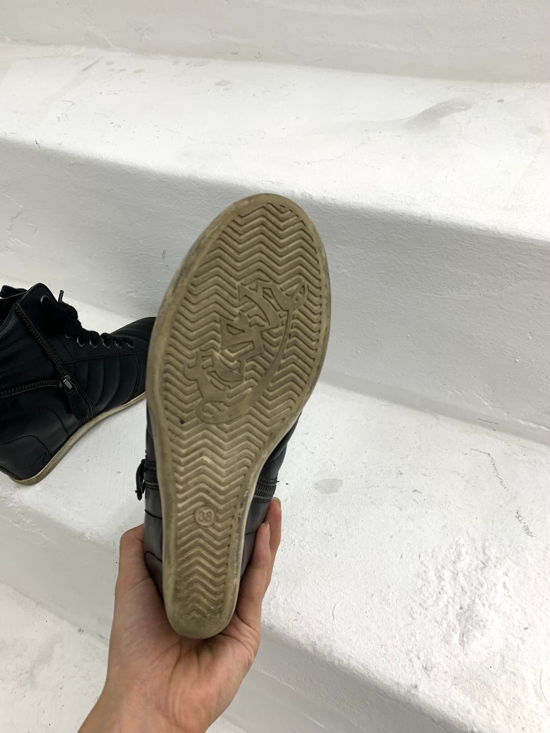 Ash wedge ankle leather boots   상품이미지5