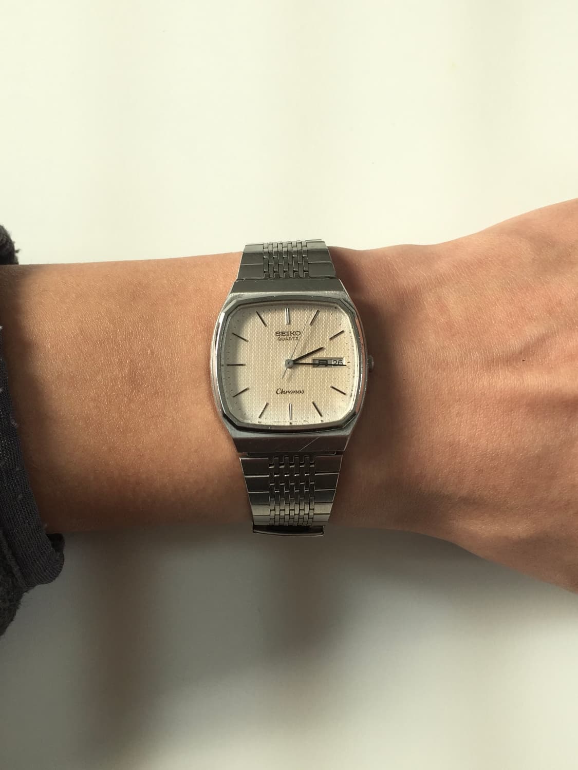 80s seiko chronos square day-date 상품이미지5