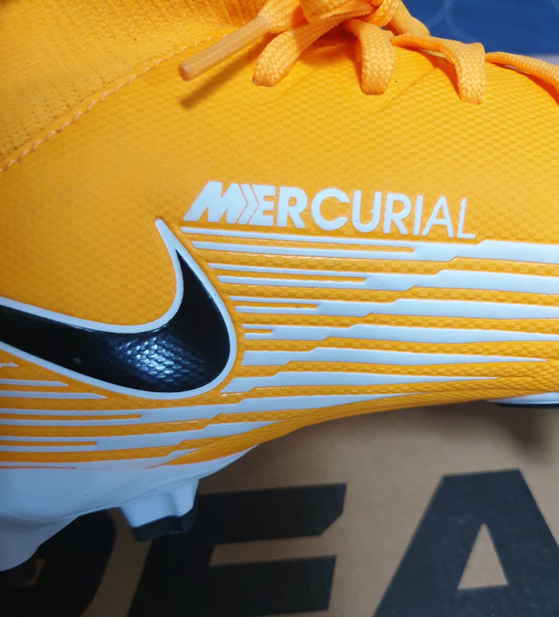 나이키 주니어 머큐리얼 슈퍼플라이 7 아카데미 FG/MG 오렌지(240) 상품이미지5