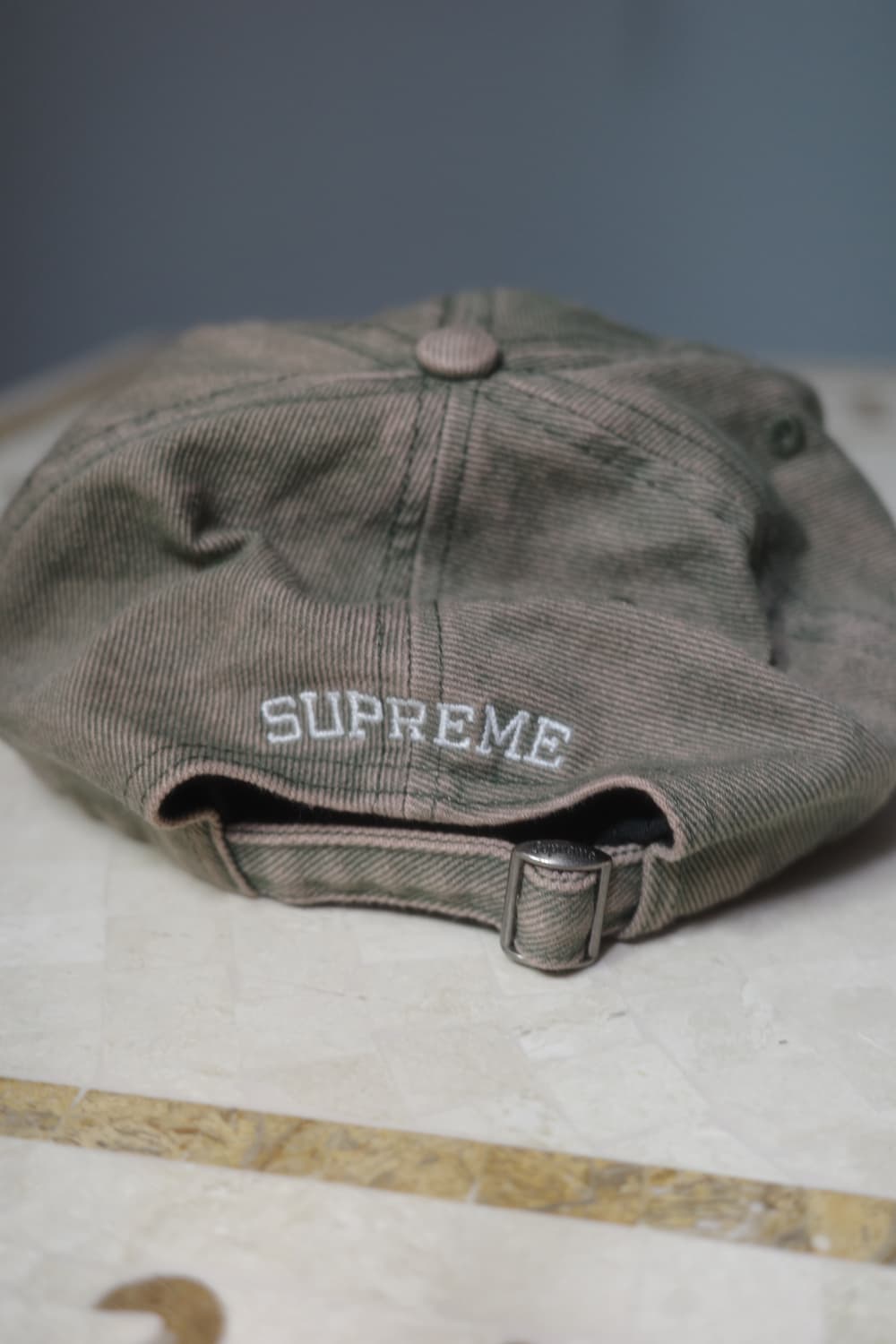 Supreme Washed Twill 6-Panel 상품이미지2