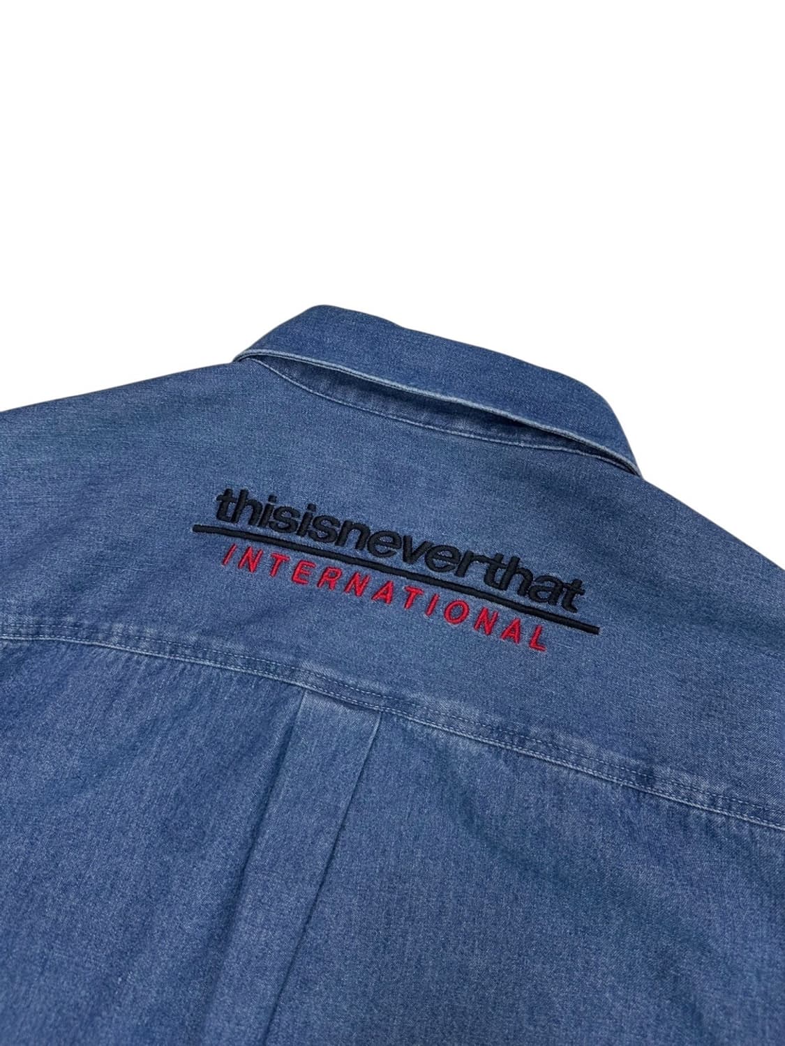 디스이즈네버댓 데님셔츠 (L~2XL)  상품이미지8