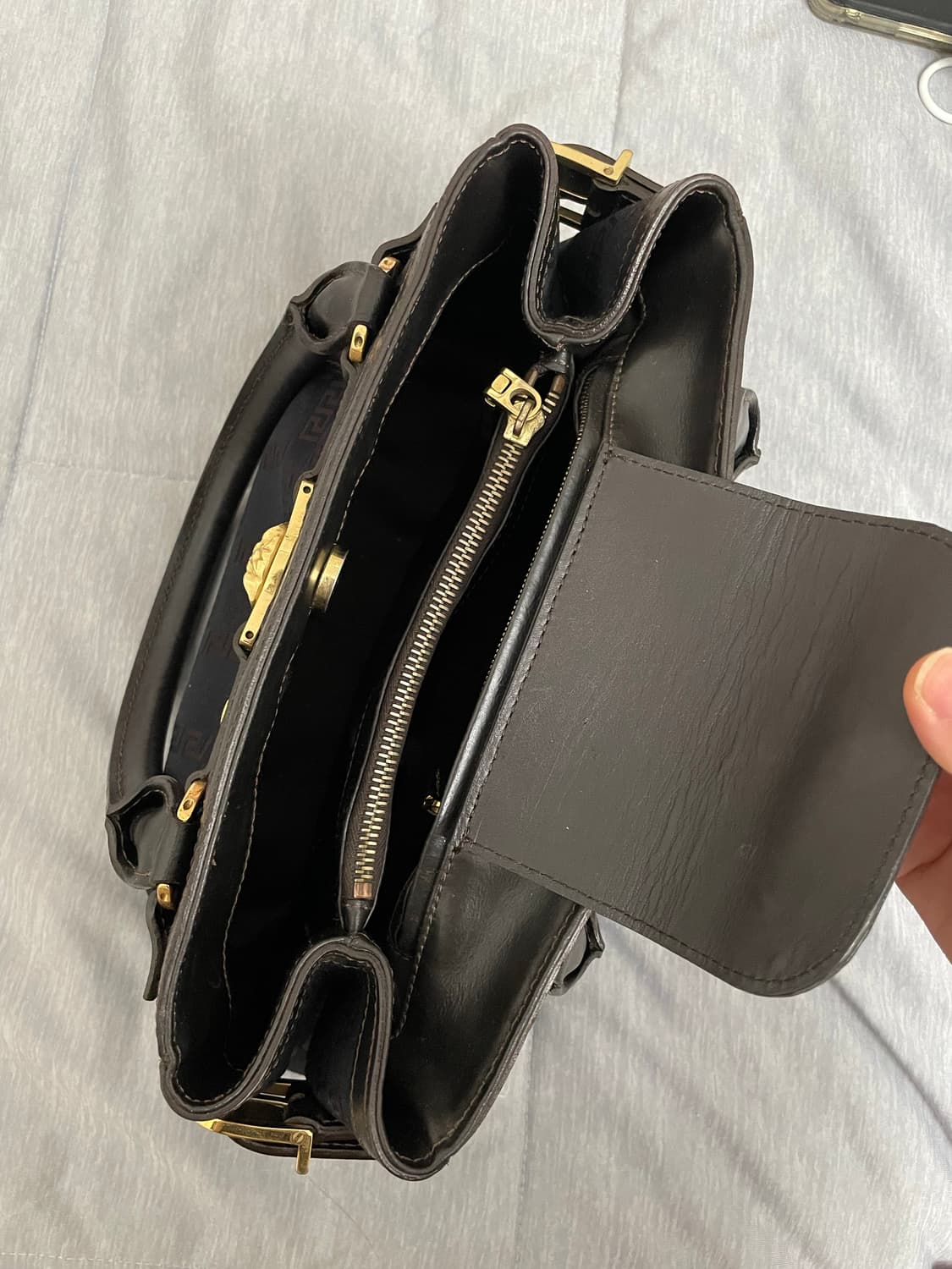 베르사체 Versace 메두사 패턴 토트백 y2k 상품이미지4