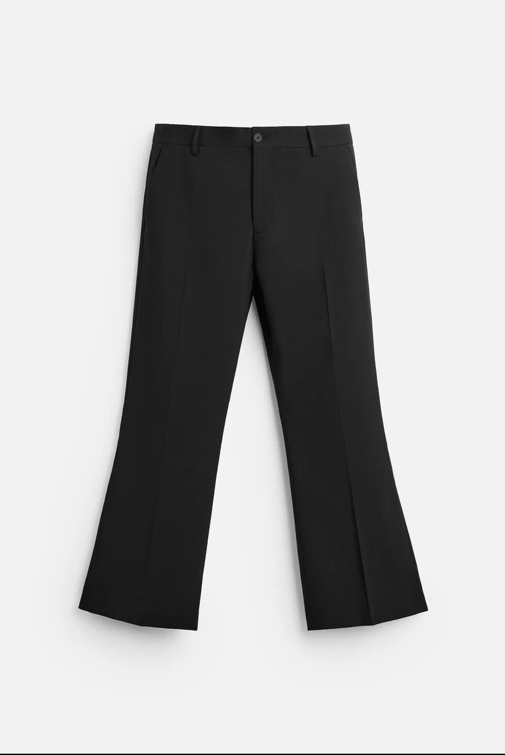 자라 플레어 슬랙스 블랙 30인치 부츠컷 상품이미지1