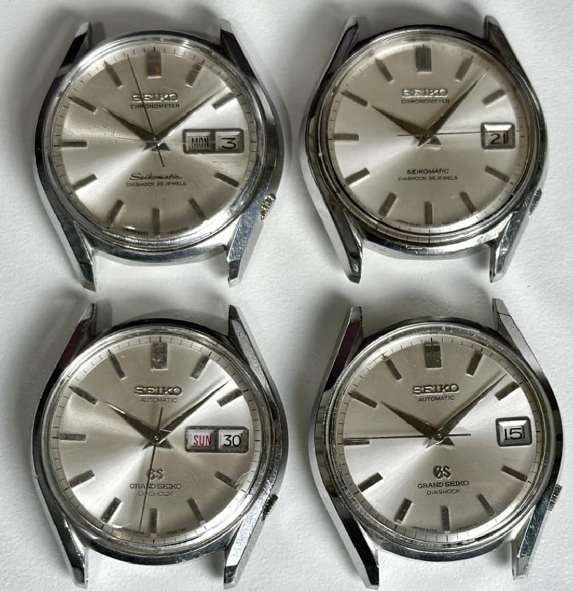 (희귀) 세이코매틱 한자판 칼침 위크데이터 상품이미지4