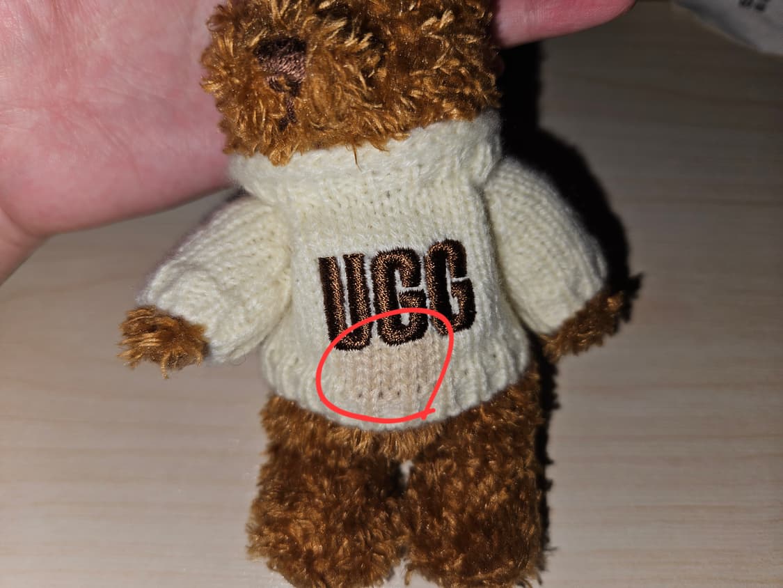 어그 곰돌이 키링 상품이미지4