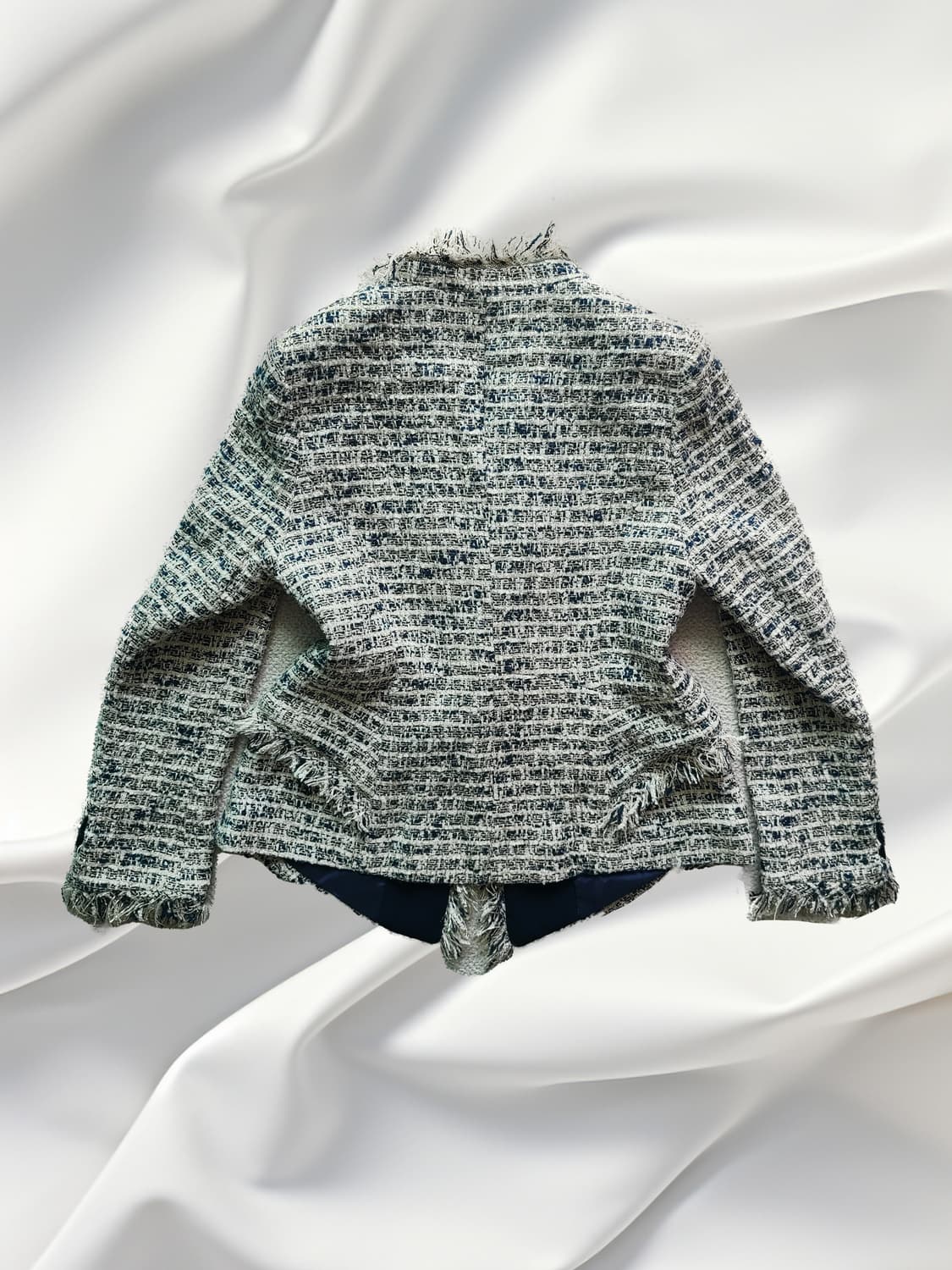 정품/새상품급 쏘울 SO.WOOL X 김서룡 트위드 자켓 (77) 상품이미지2