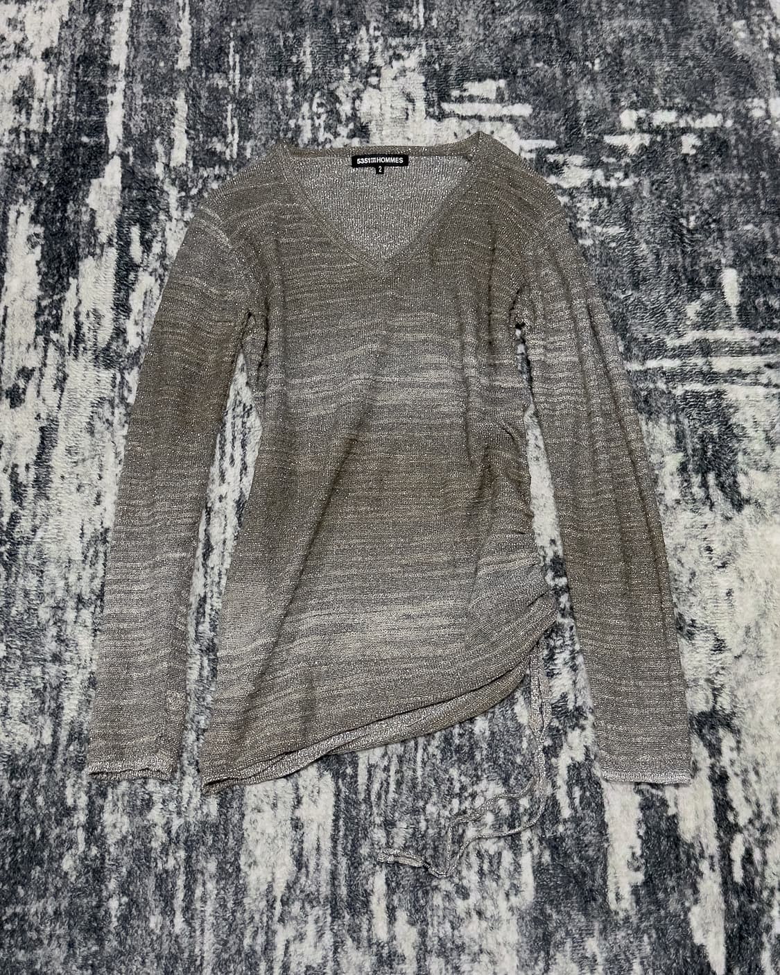 {5351 POUR LES HOMMES} Glitter Knit 상품이미지2