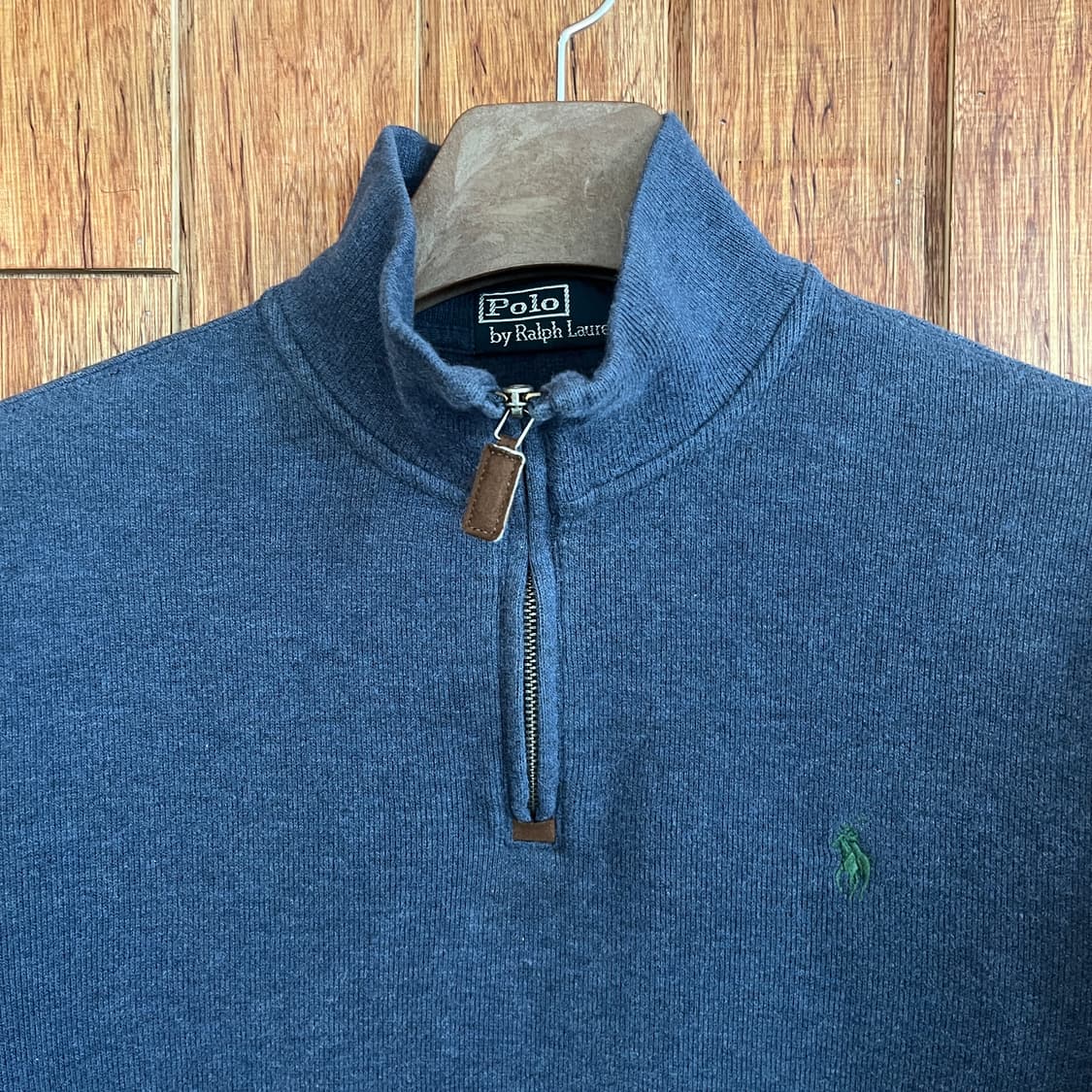 Polo 반집업 니트 상품이미지3