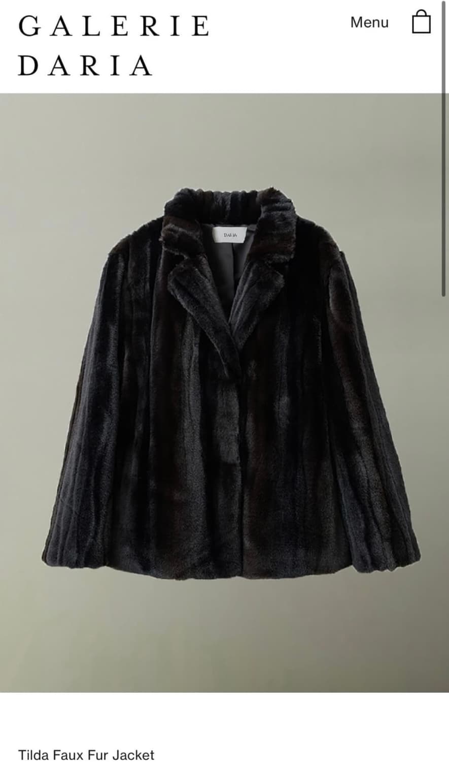 샵다리아 Shopdaria tilda fur jacket 상품이미지1