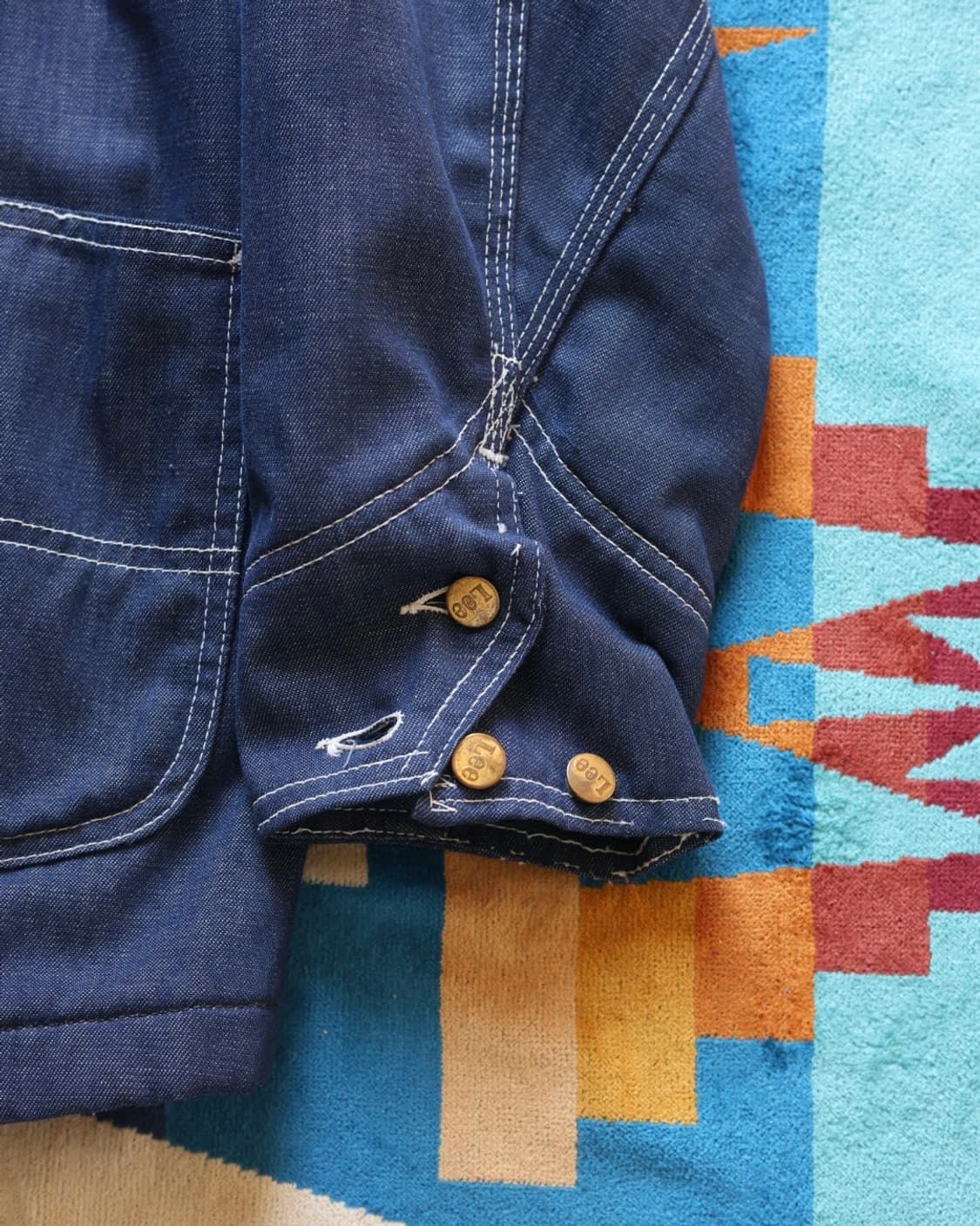 리 70s 81-Lj 데님 커버올 자켓 상품이미지6