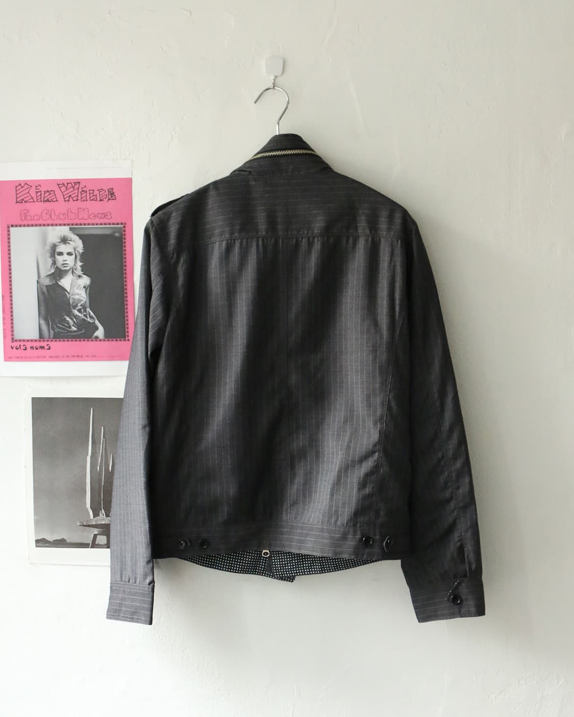 PPFM 핀스트라이프 바이커 자켓 상품이미지7