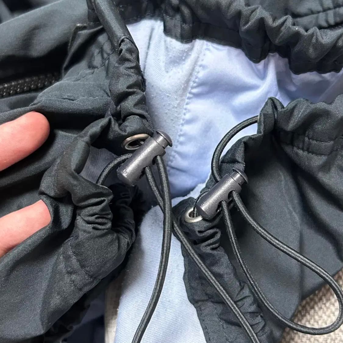 아디다스 네이비 스카이블루 아노깔 바람막이(95) 상품이미지6