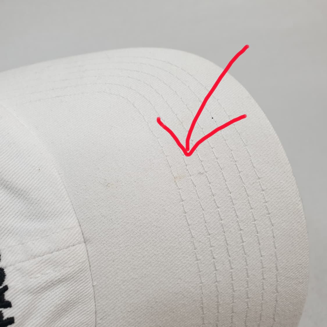 노스페이스 화이트라벨 코튼 볼 캡 상품이미지4