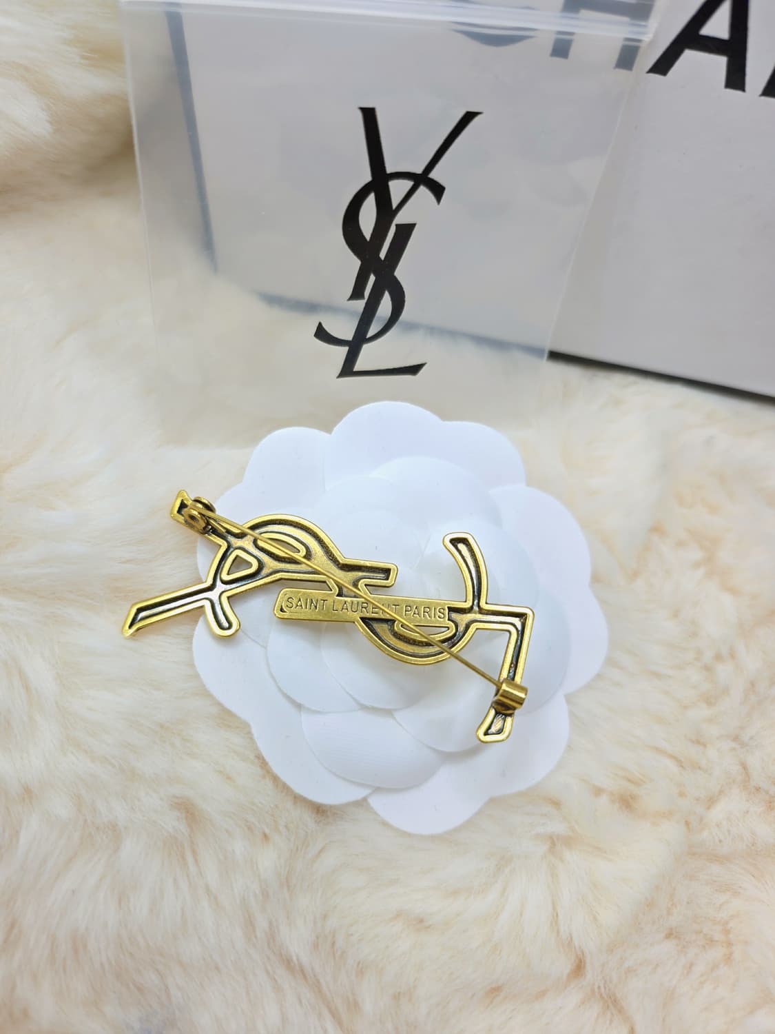 빈티지 엔틱 입생로랑 브로치 상품이미지4