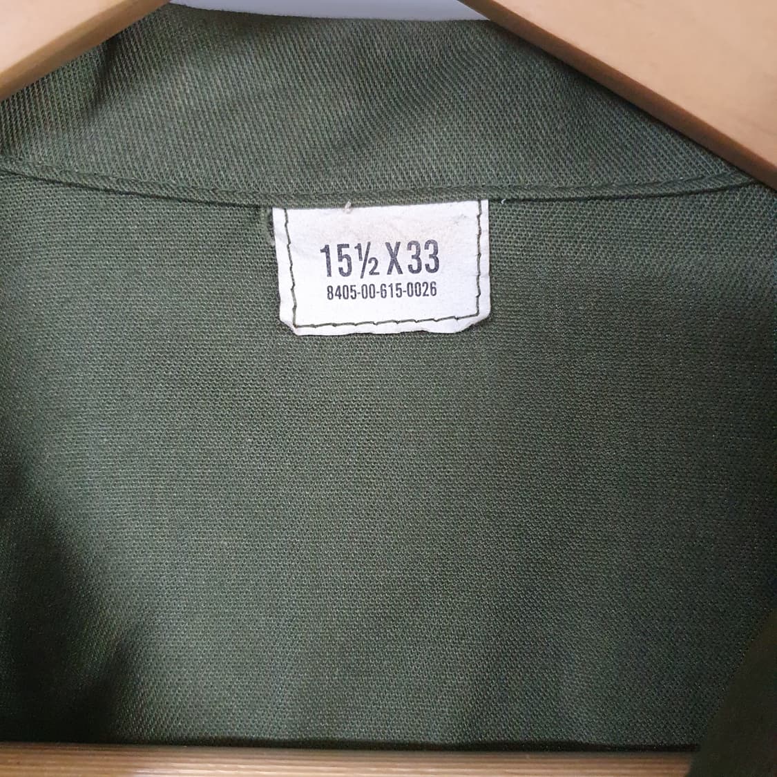 미군 OG-507 자수 유틸리티 셔츠 상품이미지3