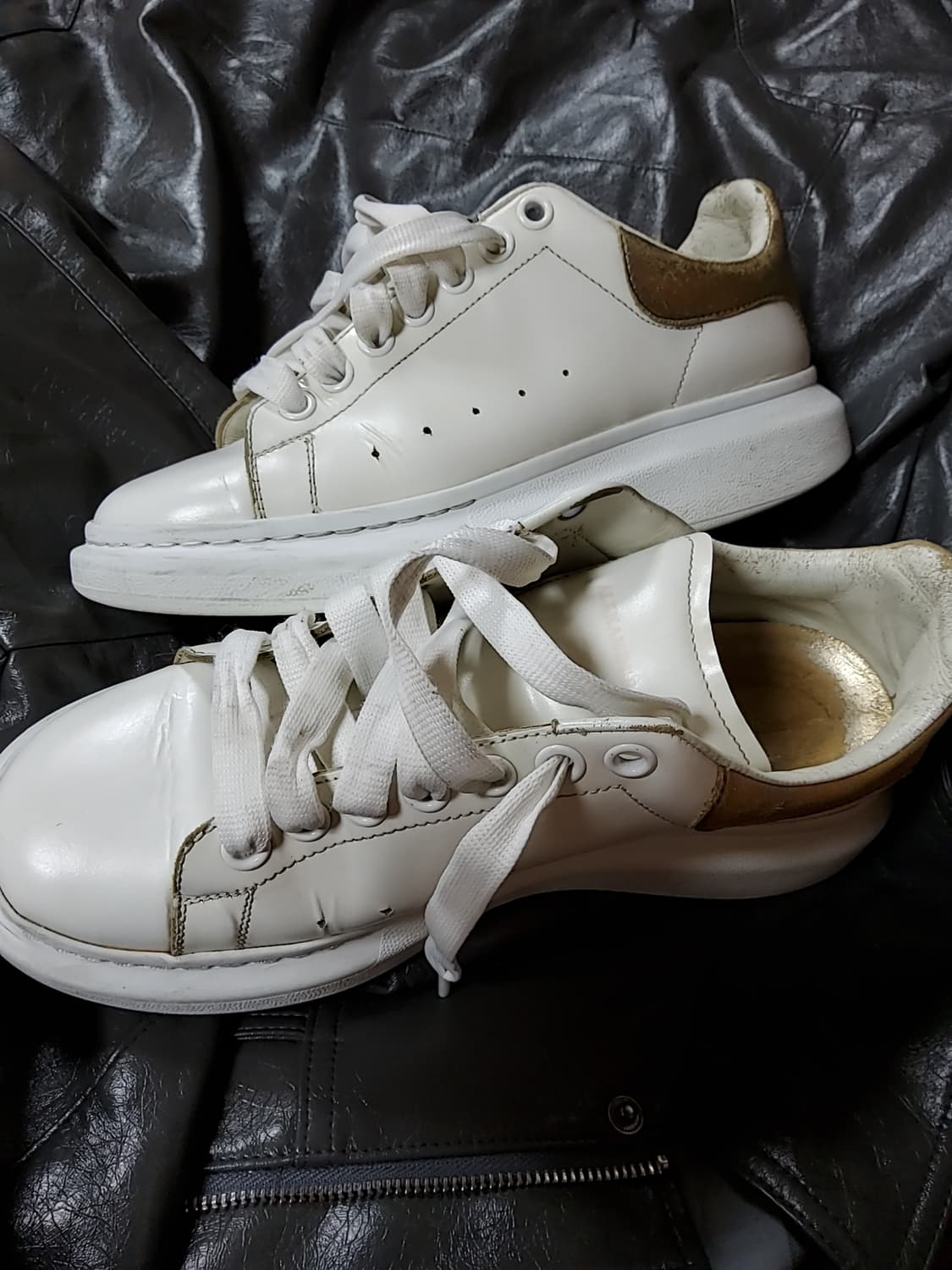 알렉산더 맥퀸 오버솔 골드 265 상품이미지10